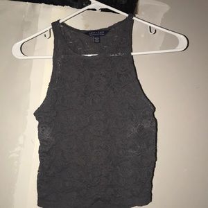 American eagle lace crop top